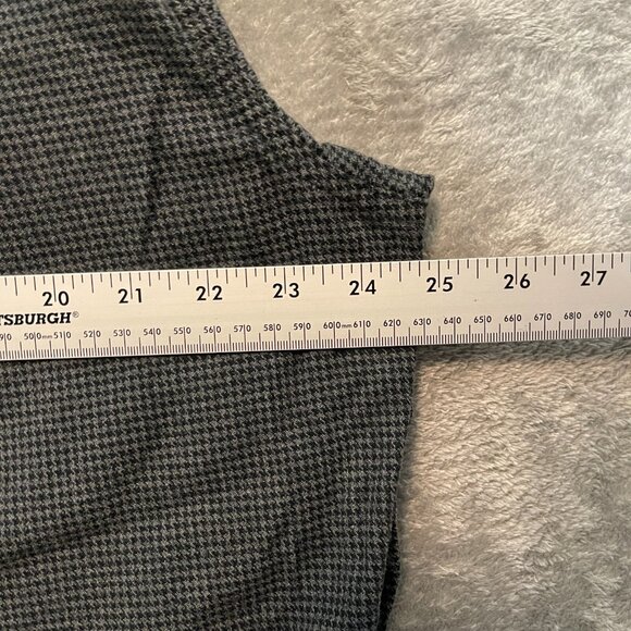 LL Bean Men Classic Soft Flannel Slightly Fitted Houndstooth Collared Shirt L - Picture 7 of 10